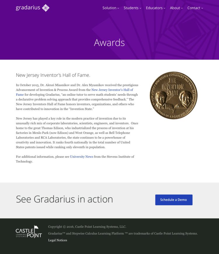 Small DesktopAwards