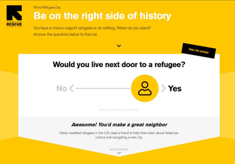 World Refugee Day – Quiz development