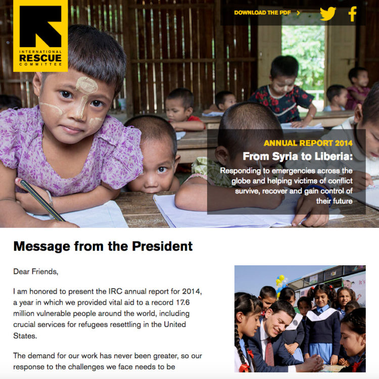 IRC Annual report software development company Rightapplications