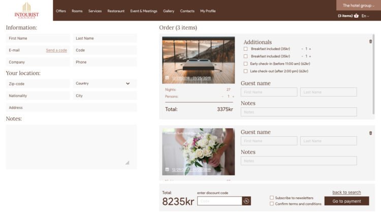 Visbook demo web application software development company Rightapplications