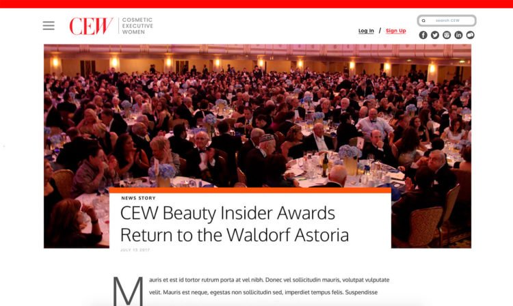 CEW Demo page software development company Rightapplications