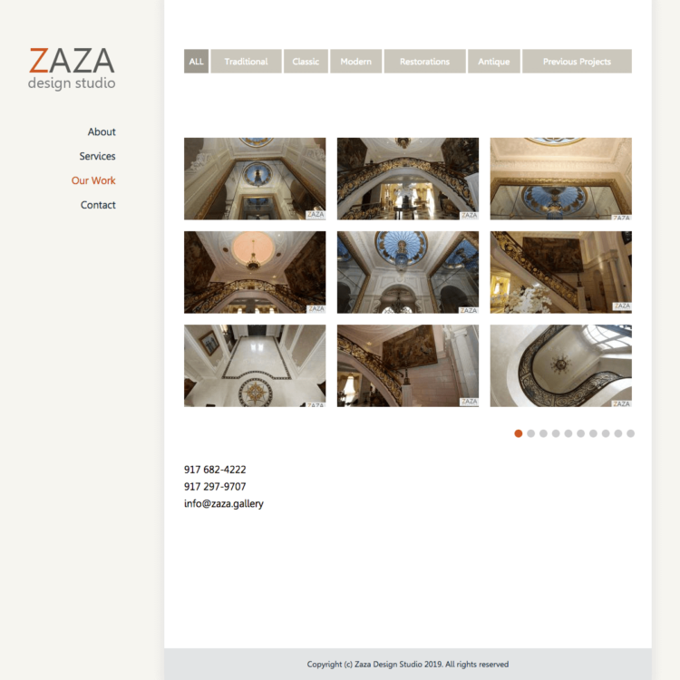 ZAZA design studio software development company Rightapplications