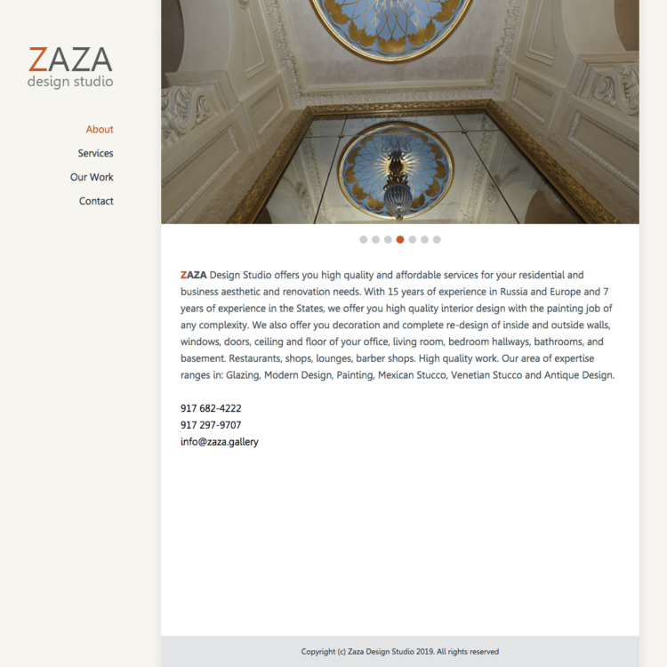 ZAZA design studio software development company Rightapplications
