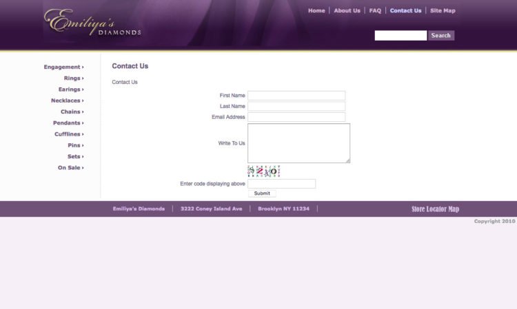 Emiliya's Diamonds software development company Rightapplications