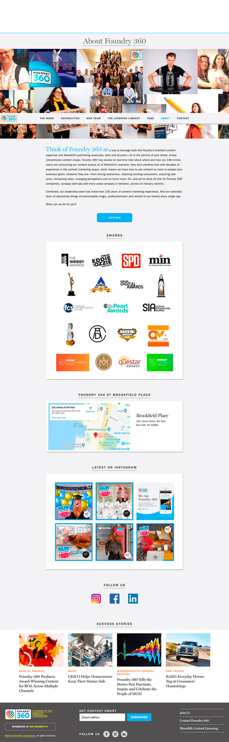 website Foundry 360 Software development company Rightapplications