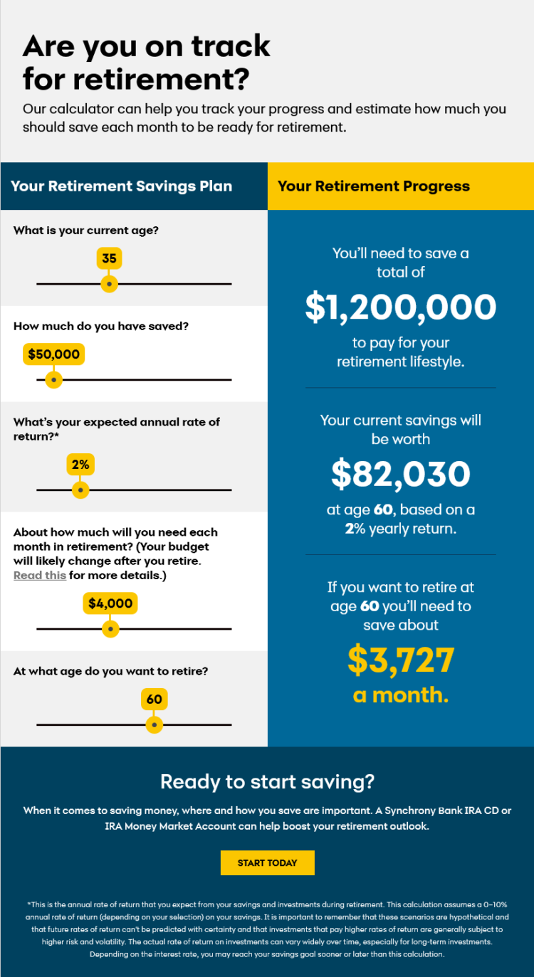 Retirement Calculator